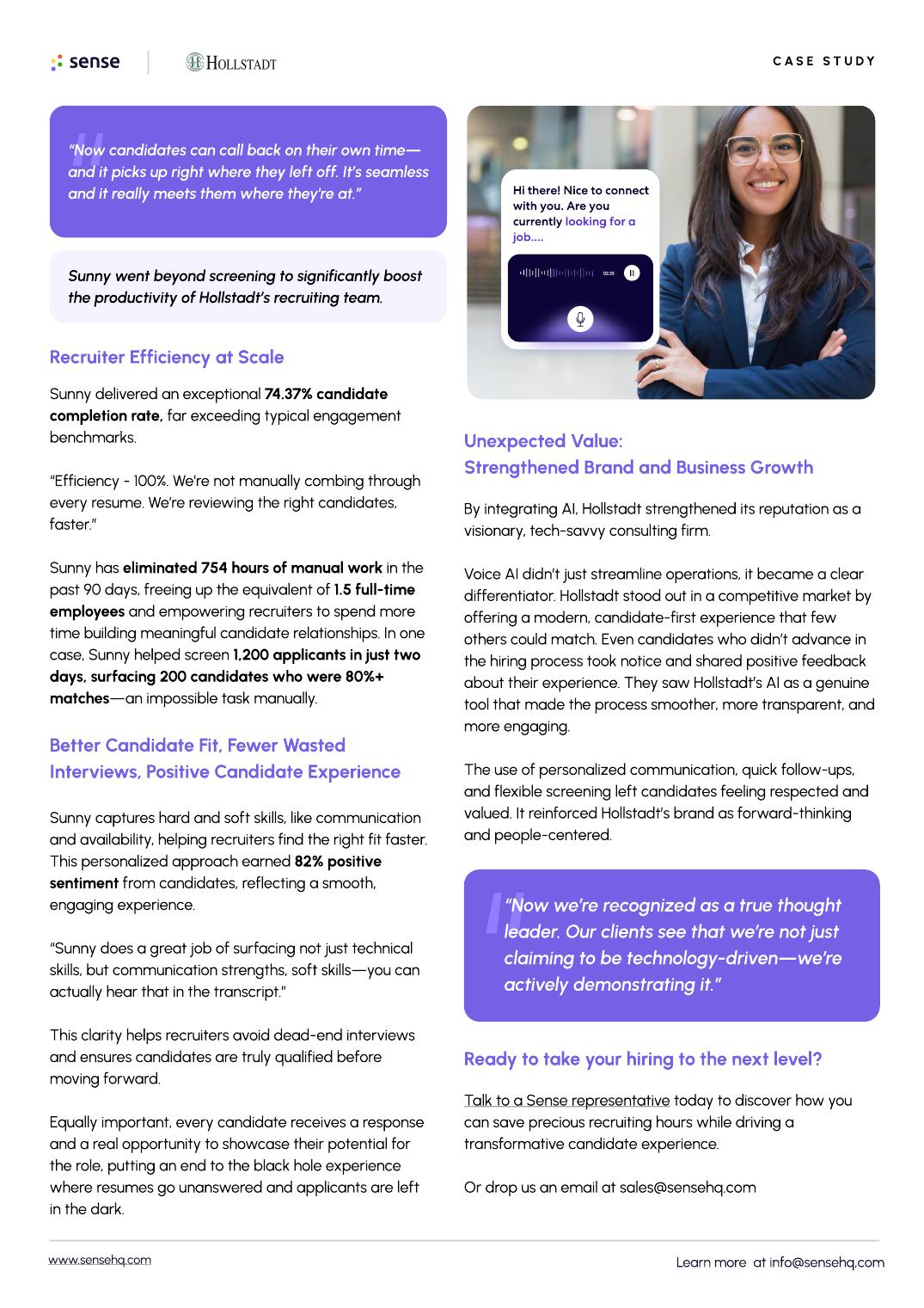 Positioning automation around candidate experience — page 2