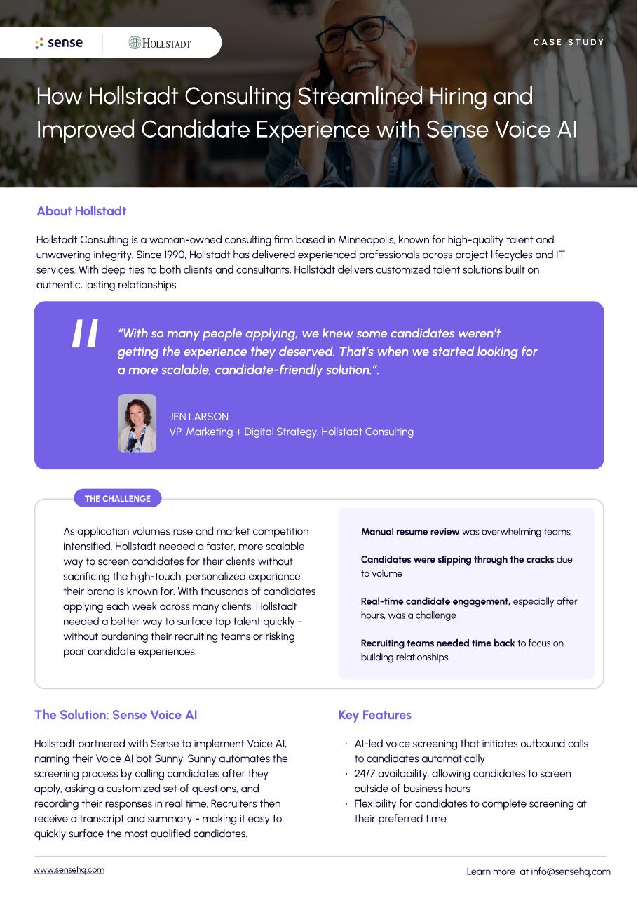 Preview of Positioning automation around candidate experience